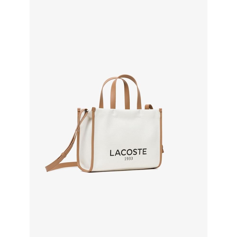 LacoSte Women S Heritage canvaS Top Handle croSSbody Bag Nf4641t54g K02 q2nNf4641t54gK02