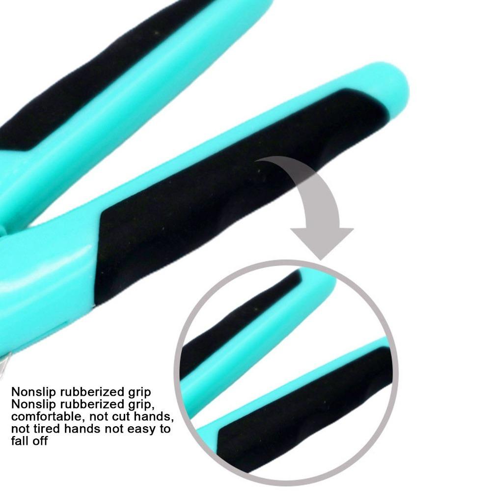 Dual Hole Pet Nail Clipper Metal Blades Dual Hole Dog Nail Cutter  Household Pet Grooming