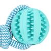 Cotton Rope Outdoor   Dog Leakage Clean Teething Rubber Chewing Toys Pet Supply
