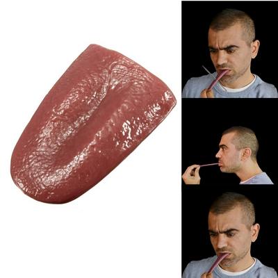 2020 Hot Horror Funny Magic Tricks Whole Person False Simulation Παιχνίδι αποσυμπίεσης γλώσσας Χάλοουιν φάρσα