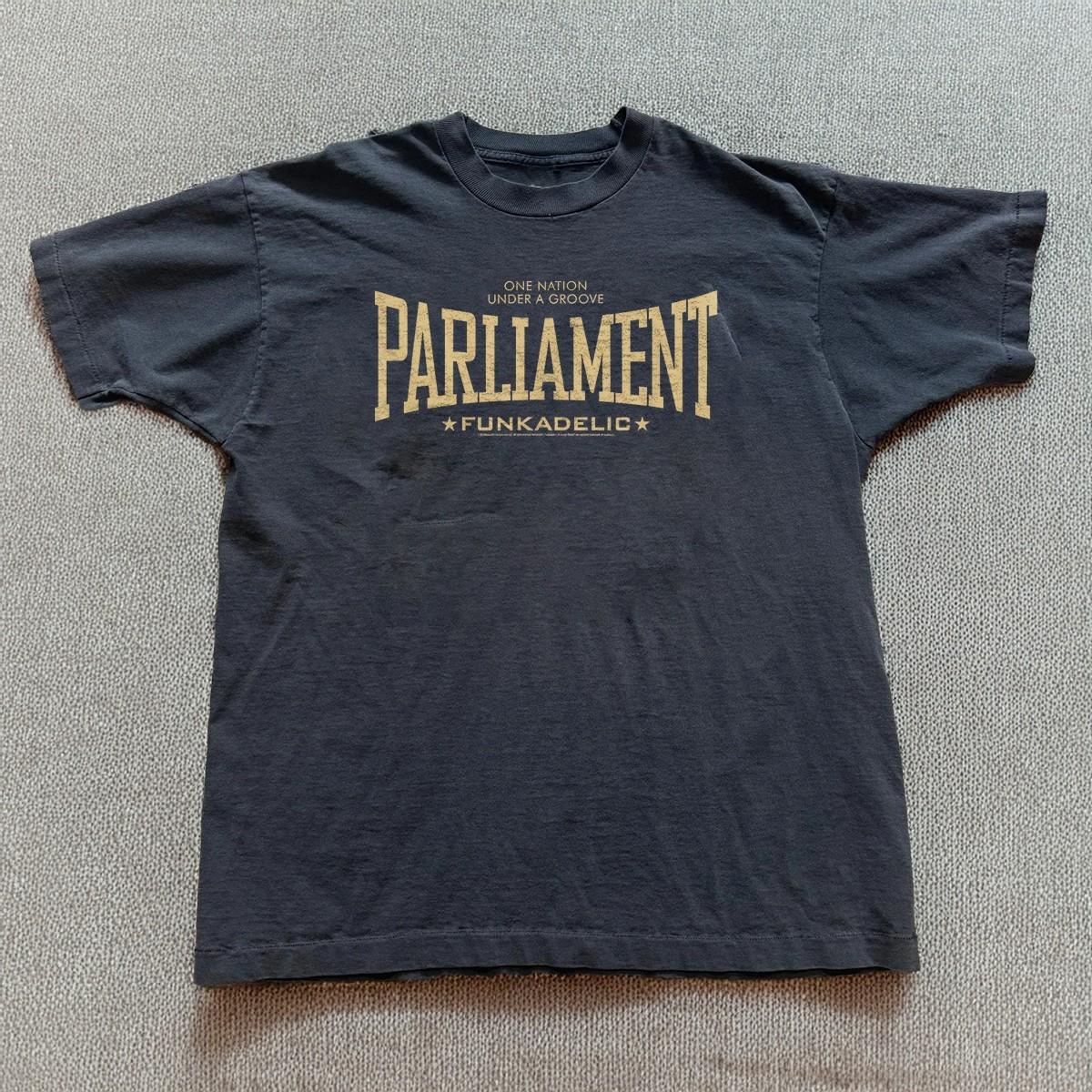 HOT! Parliament Funkadelic One Nation Under a Groove Unisex Cotton T-Shirt Size XXXXL