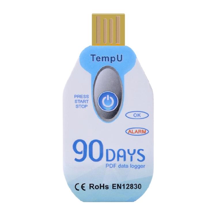 

Temperature Logger Temperature Data Logger Single Use PDF Report USB Port