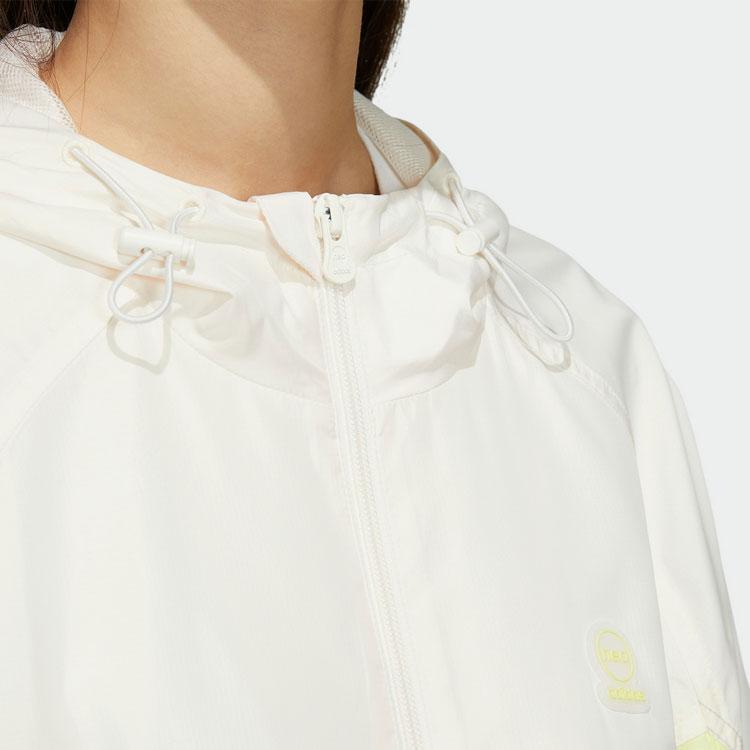 Adidas Neo Spliced Letter Breathable Mesh Sports Woven Jacket Women Jacket Multicolor HS8836