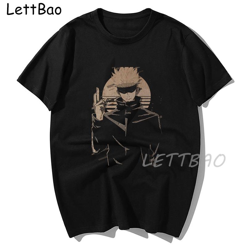 Jujutsu Kaisen T Shirt Japanese Anime Women Men Kawaii Woman Tshirts Tops Yuji Itadori Cartoon Unisex