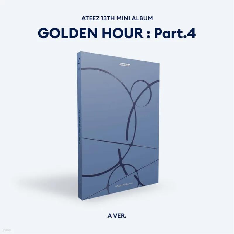 ATEEZ 13th Mini Album [GOLDEN HOUR : Part.4] (A / DIARY / Z Ver.) + Store Exclusive Benefits