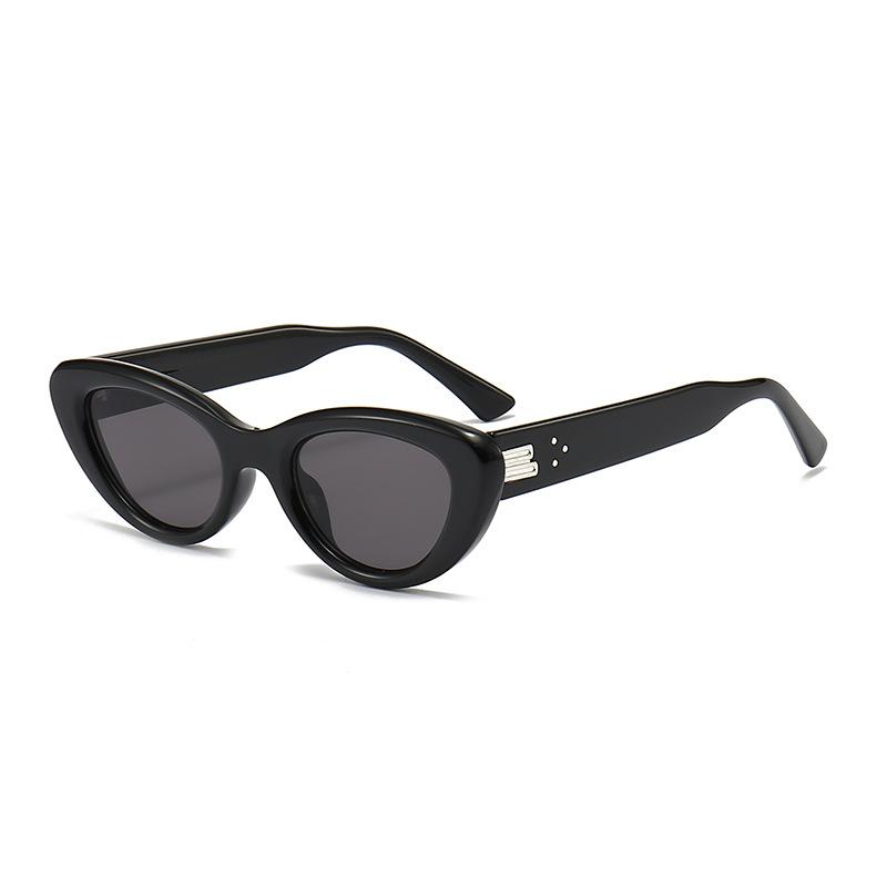 

Eye Retro Cat Sunglasses Women Highend Dopamine Color System Small Face Frame StyleA