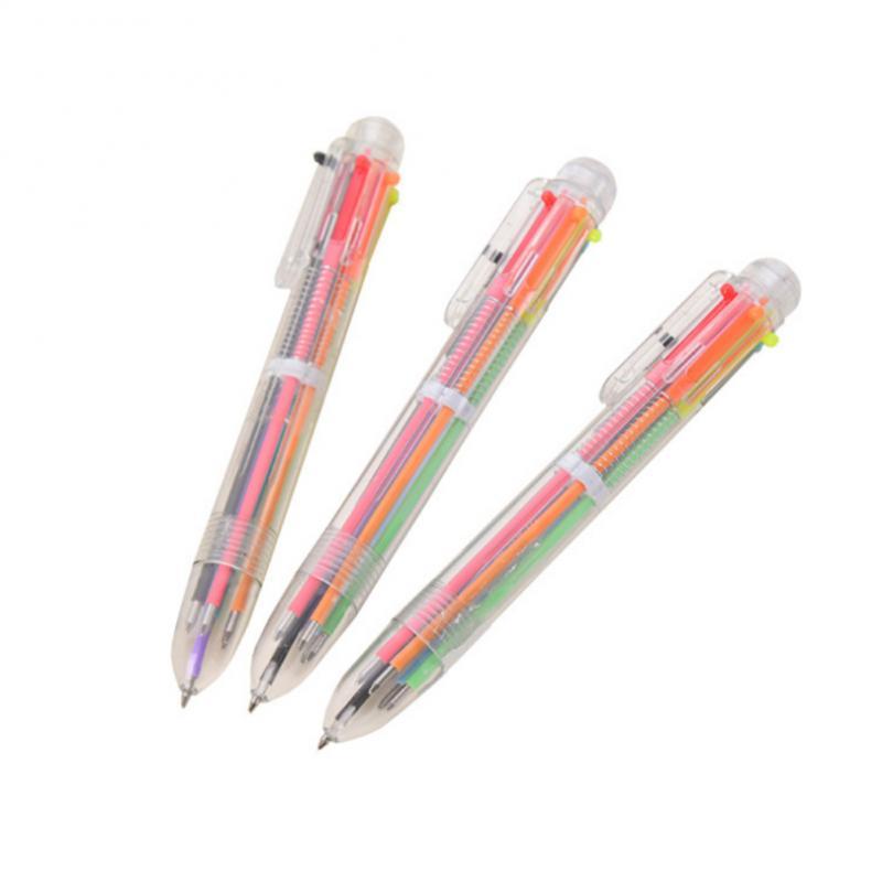 Wonque 6-in-1 Colorful Pens Ballpoint Gel Ink Pens Set,Multicolored Retractable Click Ballpoint Pen for Office School Supplies Pack of 5 Wonque 6-in-1 Colorful Pens Ballpoint Gel Ink Pens Set,Multicolored Retractable Click Ballpoint Pen for Office School Supplies Pack of 5