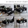 DOD Good Luck Table - Folding - Large Capacity Storage - 4-Level Height Adjustment - Black - TB4-685-BK