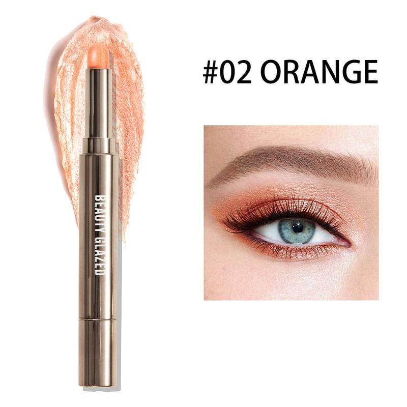 BEAUTY GLAZED - 2 in 1 Dual Head Eyeshadow Stick + Smudger - 10 Colours
