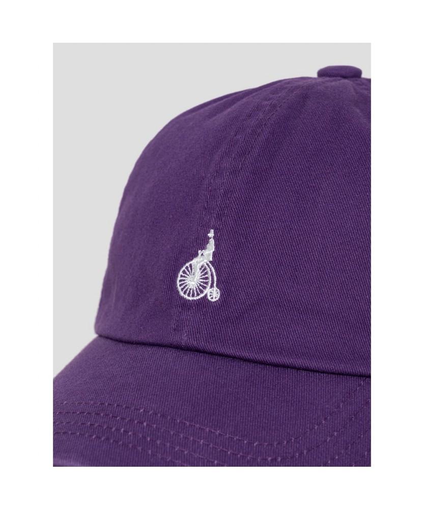 Binpolaegseseoli Cotton Twill Logo Washed Ball Cap - Purple
