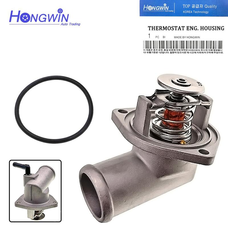 1338003 Engine Coolant Thermostat Housing For Opel Meriva Vectra B C Zafira A B Astra G 1.4 1.6 Z16XE 1338420 96414627 95517651