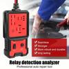 Automobile Battery Tester Four-pin Five-pin Relay Analyzer Automobile and Motorcycle Circuit Battery Repair Tool