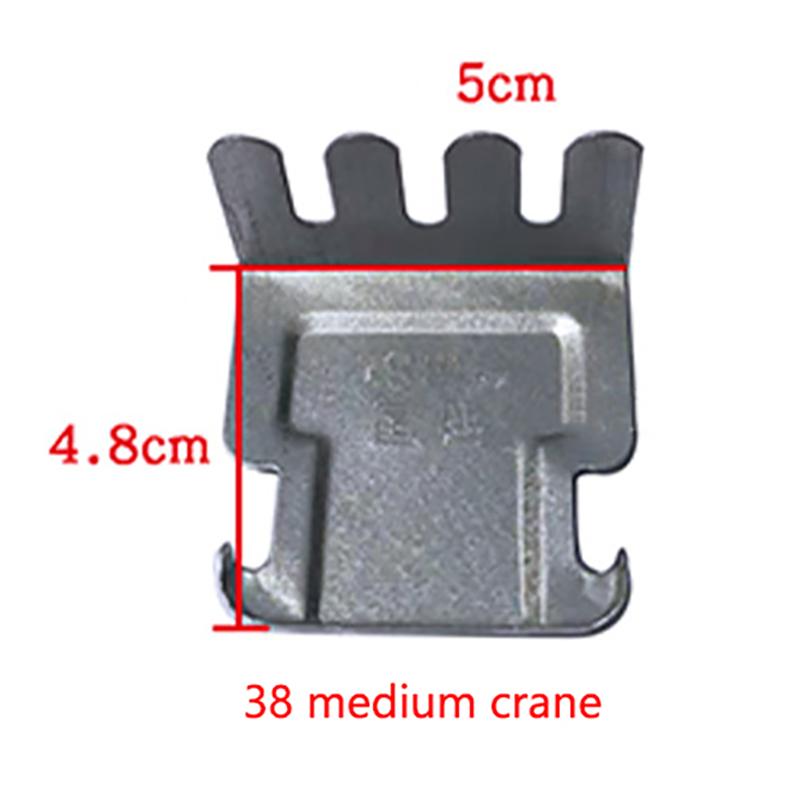 100PCS W Clip Double Furring Clip Wclip Metal Furring Wall Clip For Ceiling Work Gypsum Board Ceiling Hanging Parts