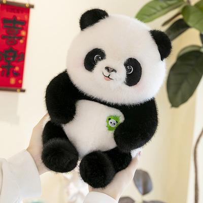 Cute Panda Plush Toy Stuffed Doll Souvenir Sleeping Pillow