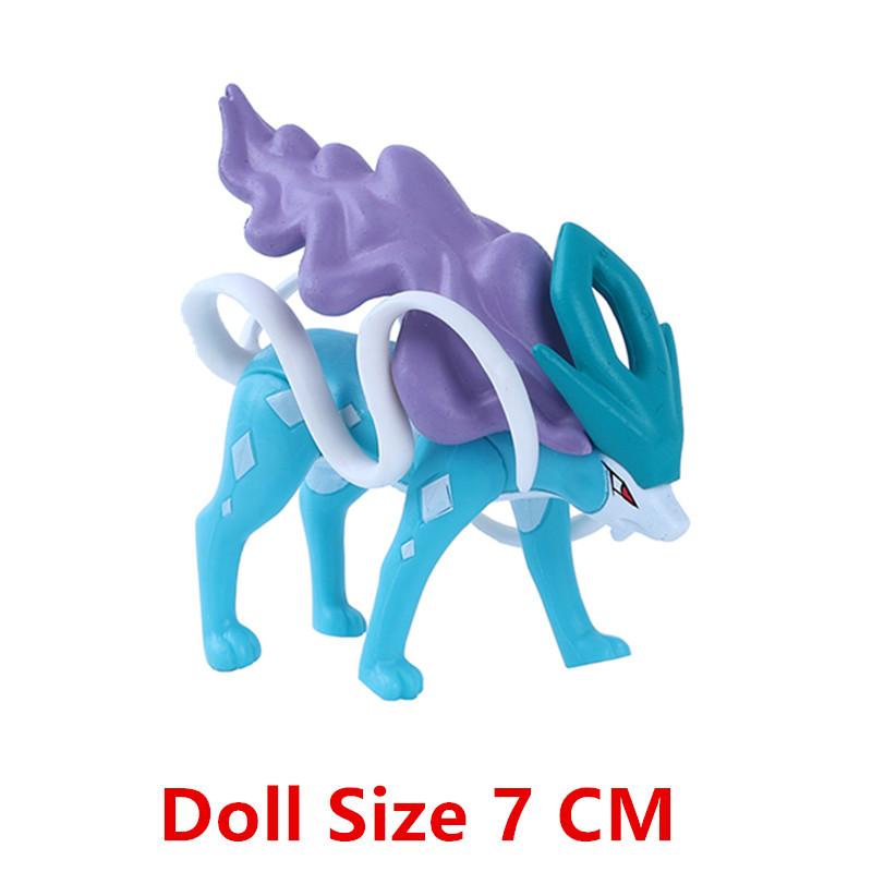 Toys Model New 4-9 CM Pokemon Anime Figure Pikachu Gengar Eevee Series Mew Cartoons Figure Pocket Monster Action Gifts Kids