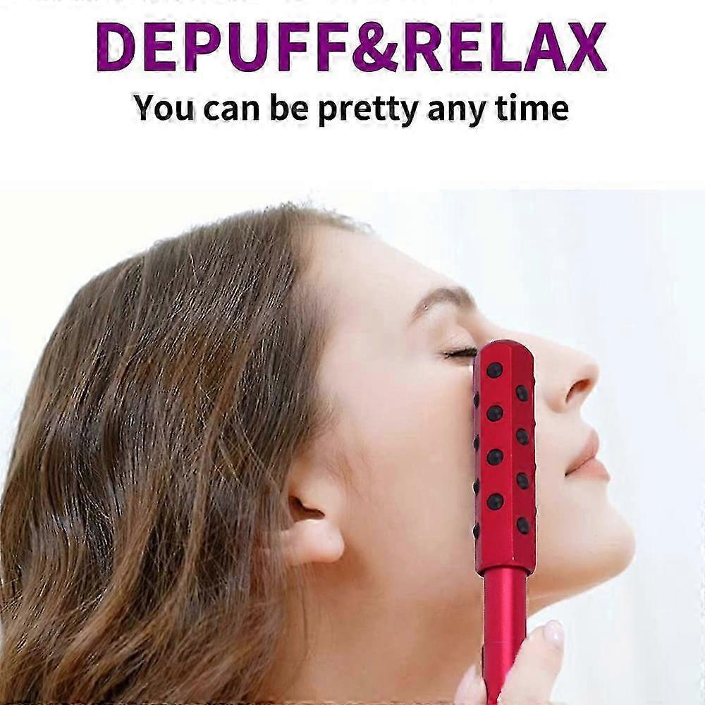 2025 Facial massage beauty stick, germanium stone lifting facial massage beauty roller