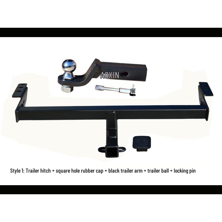 Foton Tunland Pickup Tow Bar and Rear Tow Hook Assembly
