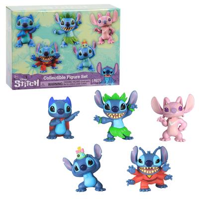 Disney Lilo Stitch Stitch Sammelfigur & Set, 5-teilig