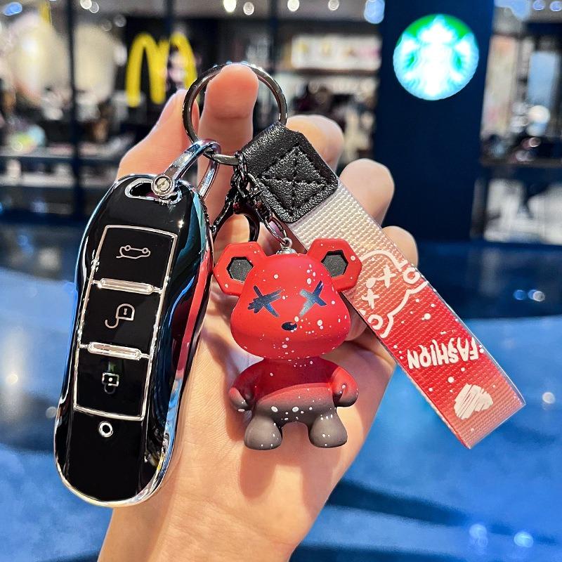 Car Key Case For Dongfeng Fengon Ix7 Seres 3 5 Dfsk Sf5 Ix5 Glory 580 Remote Fob Cover Shell Keychain Holder Car Accessories