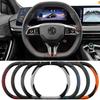 Suede Leather Car Steering Wheel Cover for MG HS ZS 2025 Non-slip Car-styling Auto Accessories