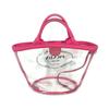 PRADA beach bag with pouch Logo Canapa 2WAY Bag Shoulder Bag Hand Bag Tote Bag