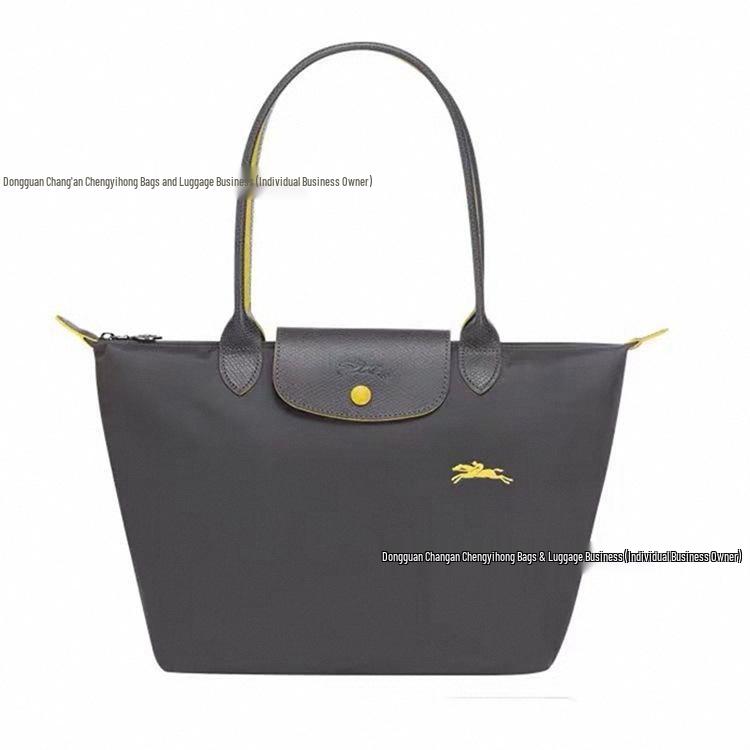 Longxiang 70th Anniversary Classic Waterproof Nylon Shoulder Handbag - Women's Large Capacity Underarm Bag