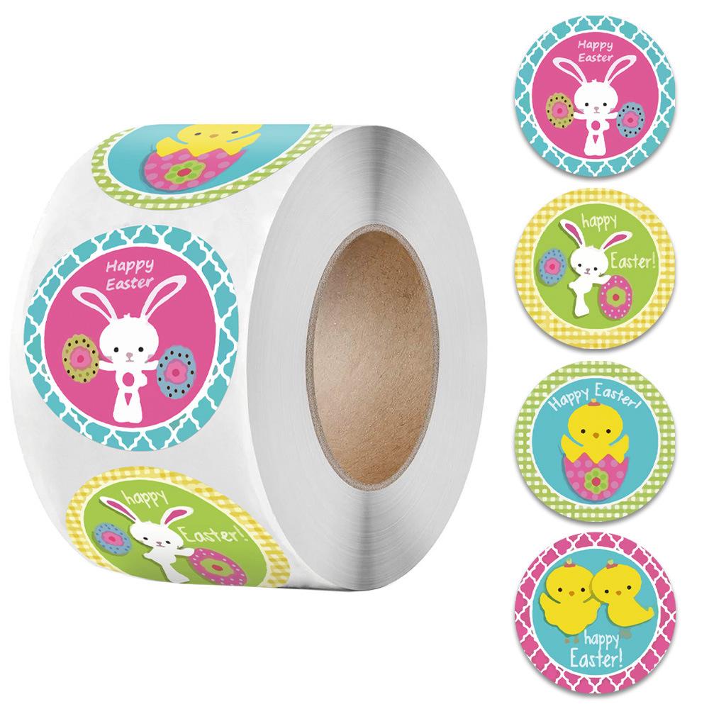 Baby Wall Stickers Easter Bunny Gift Paper X059