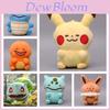 Chaveiros de Pelúcia Adoráveis de Pokémon Apresentando Pikachu, Squirtle, Charmander, Bulbasaur e Eevee Perfeitos para Colecionadores!