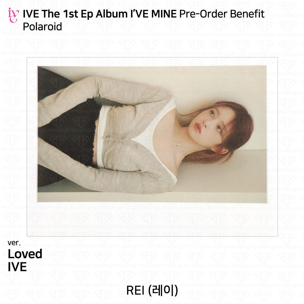 IVE Primul EP I'VE MINE Foto oficială Polaroid Sticker pliat Poster KPOP