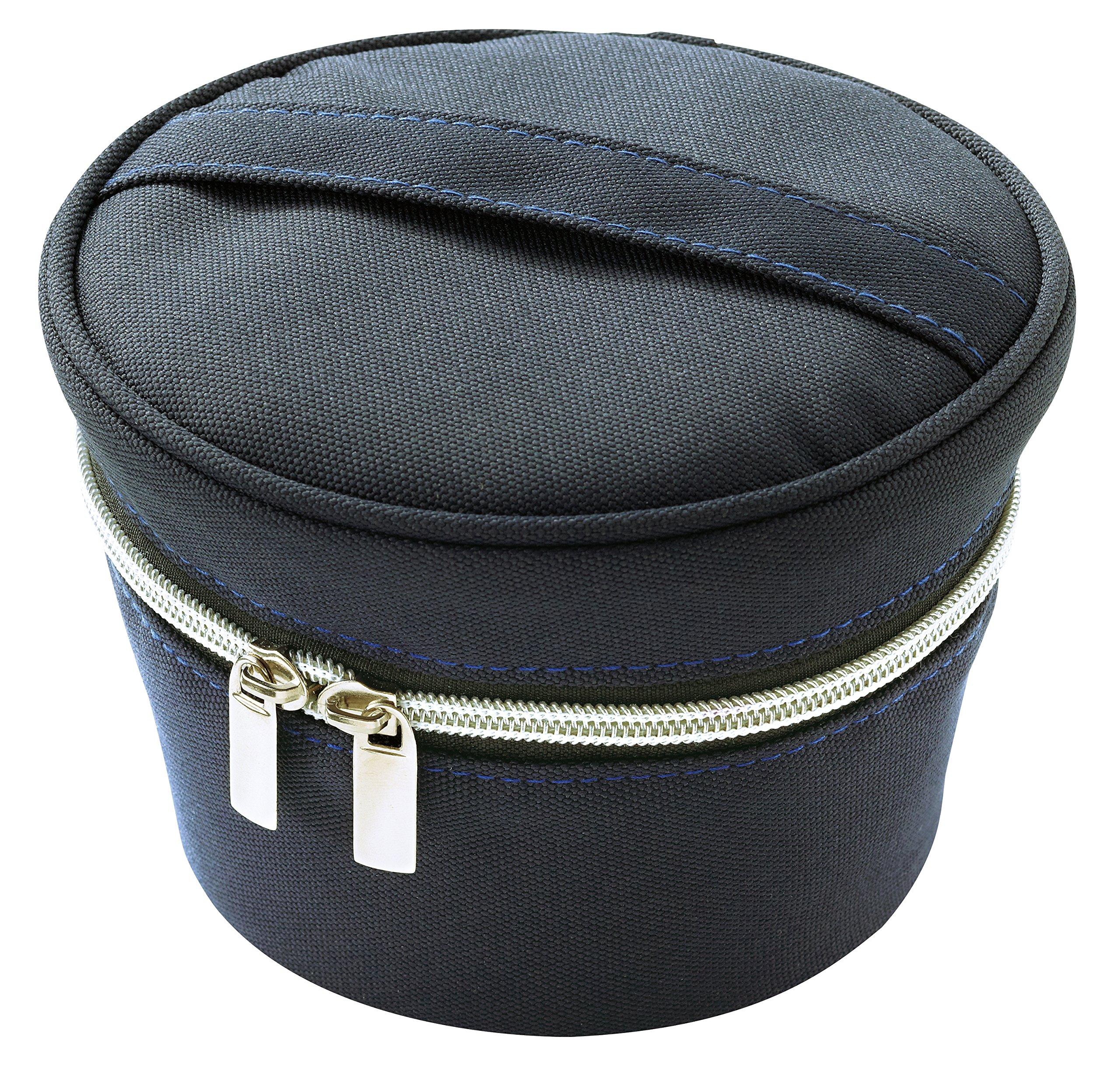 Asvel Insulated Lunch Cafe Donburi Lunch x x Box, Bag, Navy, 800ml, 17.5cm (W) 16.0cm (D) 13.5cm (H)