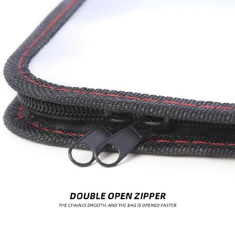 Portable Squid Jigs Bag with Zippers Waterproofs Cuttlefish Octopuses Fishing Lures Bag Fishing Lures Storage Case