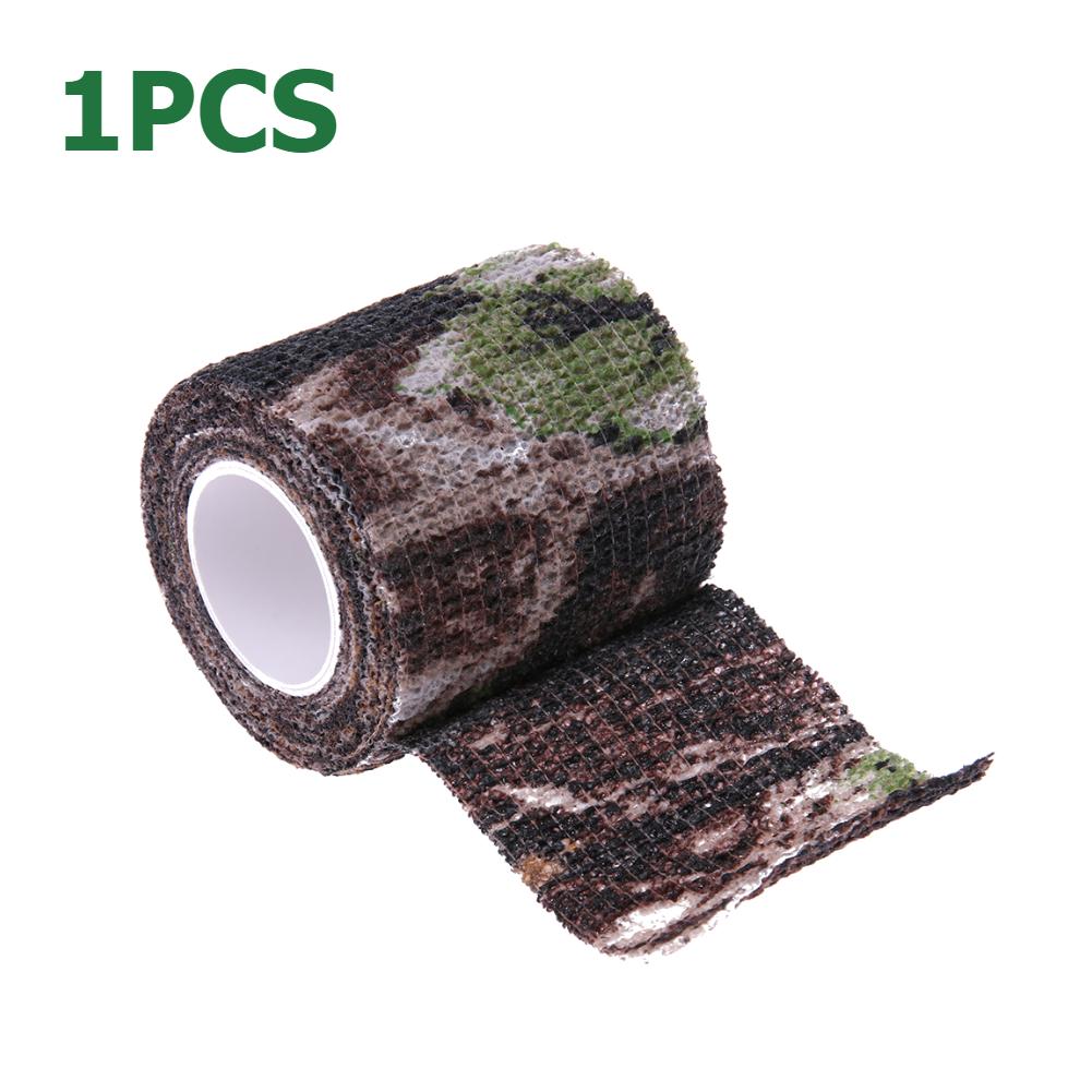 

10/5/1PCS Camouflage Elastic Wrap Tape Hunt Disguise Elastoplast Sports Protector Ankle Knee Finger Arm Bandage Accessories