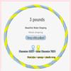 Zilaiqu Weighted Hula Hoop for Adult Fitness