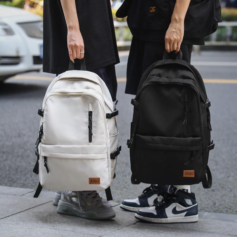 Schoolbag new student backpack unisex high school college student junior high school student Korean version large capacity backpack tide