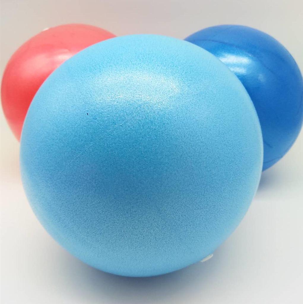 Frosted Mini Yoga Ball 25cm | Wheat Straw Pilates Inflatable Gymnastics Fitness Ball