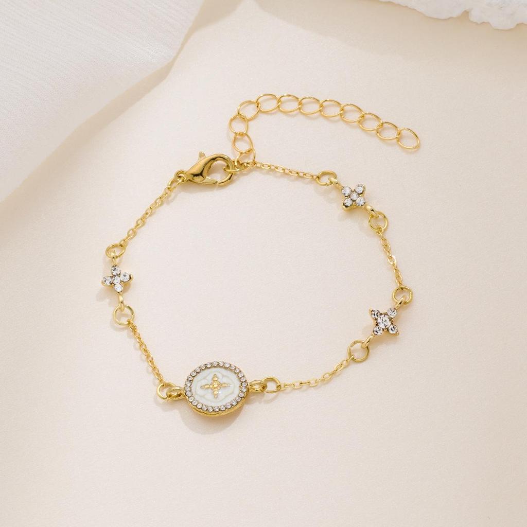 Elegant Crystal Zircon Adjustable Fashion Bracelet