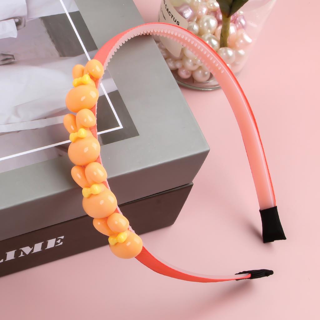 1pc Cute Girls Rabbit Headbands Candy Color Plastic Hairbands Headband Children Kids Party School Hair Accessories