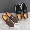 Moda Nuova Moda Suola Morbida Scarpe da Pendolarismo Scarpe da Uomo in Pelle Scarpe da Uomo Mocassini Slip-on Casual Ufficio Appuntamento Scarpe Taglie Grandi