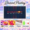 Red Bull Racing Diamond Painting Kit 5D Full Drill DIY Diamond Mosaic Wall Art Home Decor