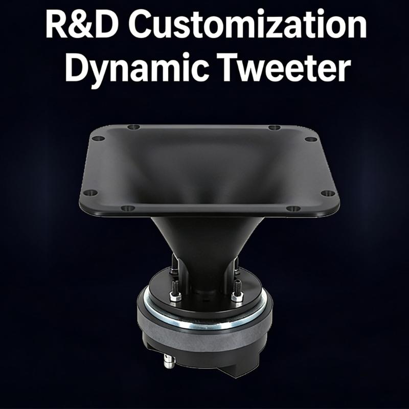 DJ Speaker Tweeter Horn 210x210 8.25inch Throat HiFi For Home Theater Karaoke Professional Sound Mixer Public Address