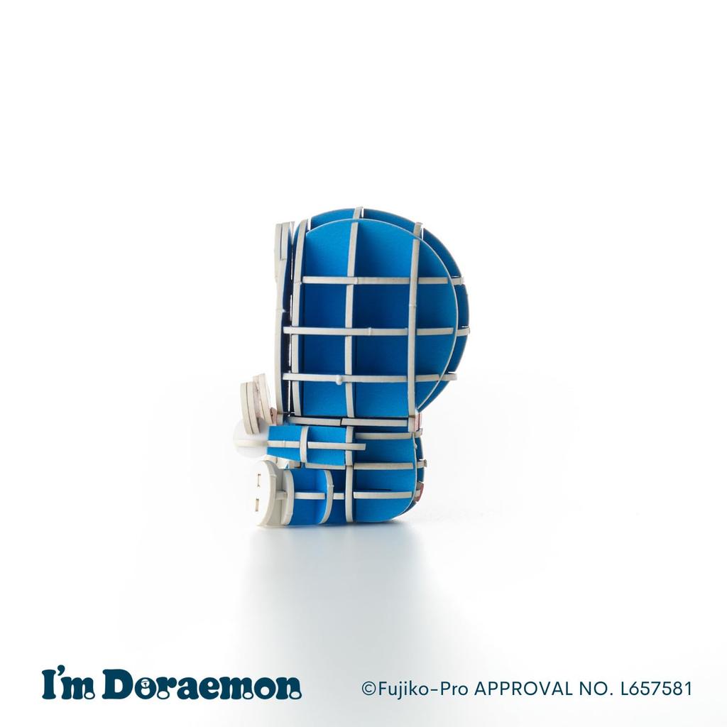 PLUS Doraemon Paper 3D DIY Craft Kit No Tools Easy Assembly Perfect for Interior Decor or Gifts si-gu-mi (Dorayaki) Required,