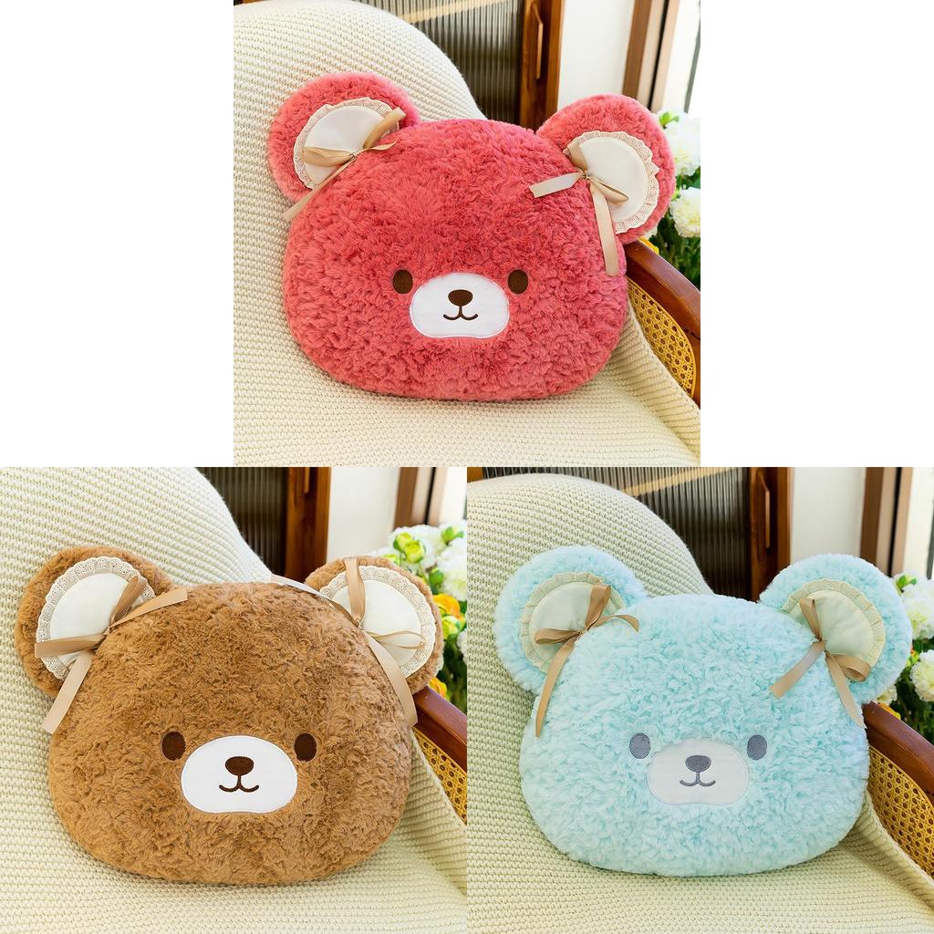 Small Bear Plush Toy Pillow With Pp Cotton Filling Kids Sleeping Cushion