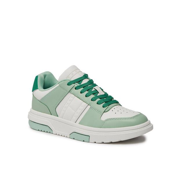 

Кроссовки Tommy Jeans Sneakersy Tjw Skate Sneaker Ltr EN0EN02423 Zielony