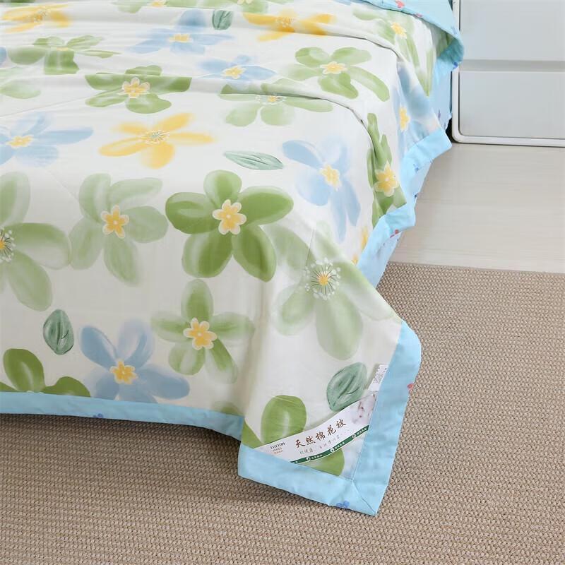 Manyaju Baumwollgaze Bedruckte Sommerdecke