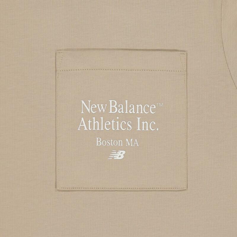 New Balance T Shirt Men's Khaki AMT42316-SOT
