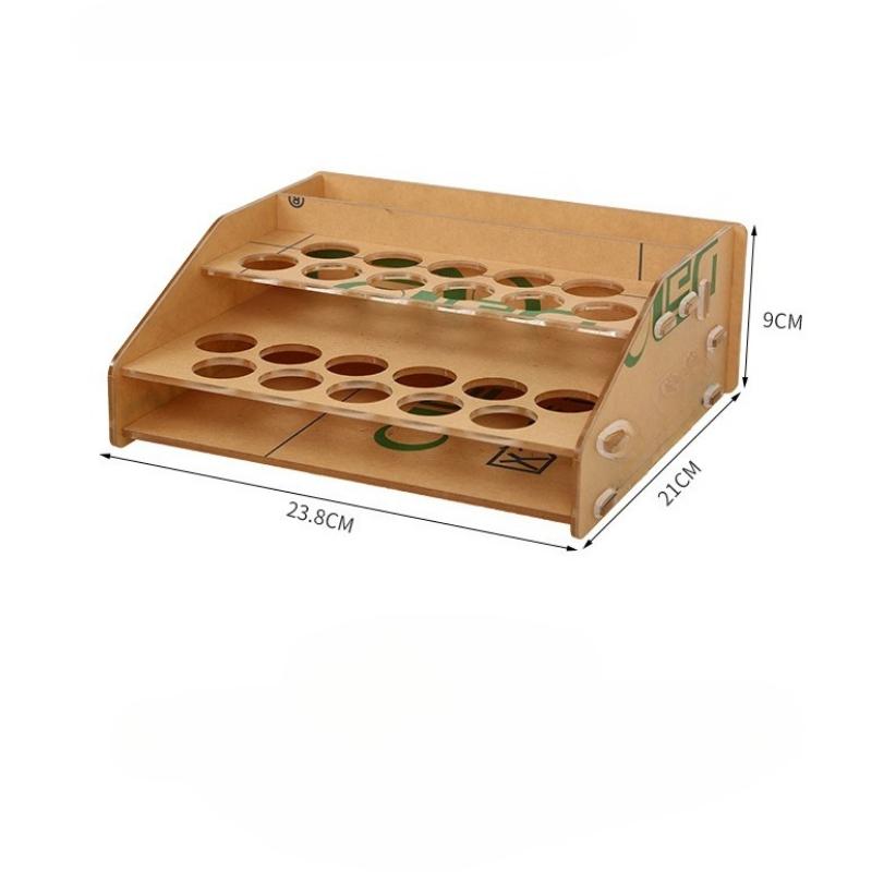 

Настольная подставка-органайзер для хранения эфирных масел, акриловый дисплей, организация эфирных масел, несколько отделений, сборный стиль