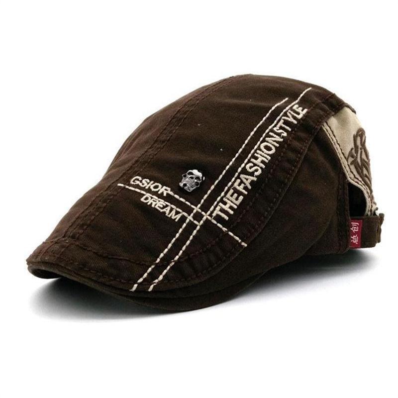 Cotton Hat Men and Women High-end Cap Spring Summer Outdoor Travel Sun Hat Spring Beret Travel Sun Hats GZW