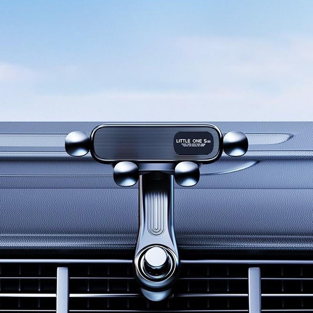 Držák na mobilní telefon do auta, určený pro horizontální a vertikální klip do interiéru auta, upevnění navigace do auta s háčkem