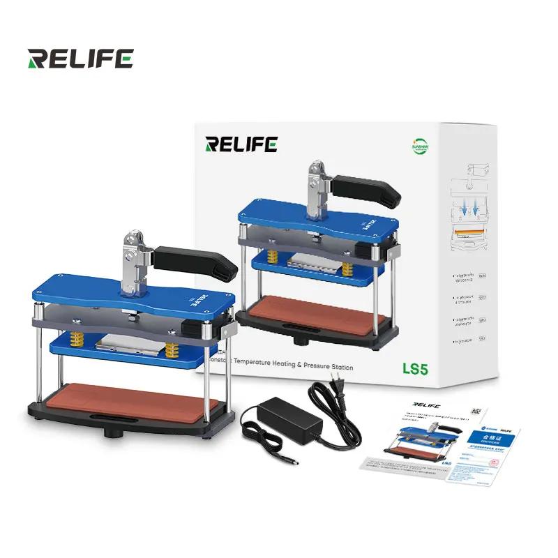 

RELIFE LS5 Constant Temperature Heating and Pressure Tool Mobile Phone Hot Pressing Back Cover Heating Air Tightness Restoration 220V