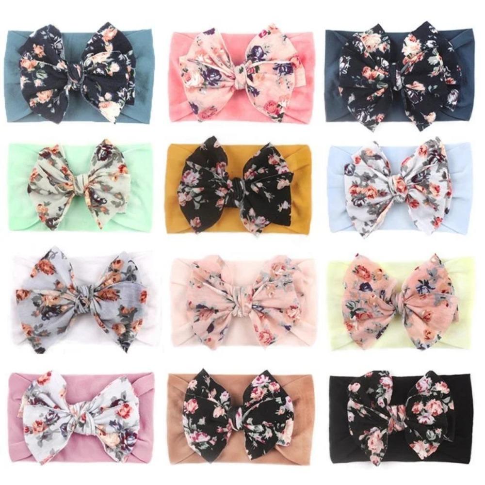 Bowknot Baby Headband European and American Hair Band Kid Headdress Hairband Baby's Photo
